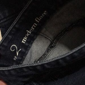 Loft modern flare jeans